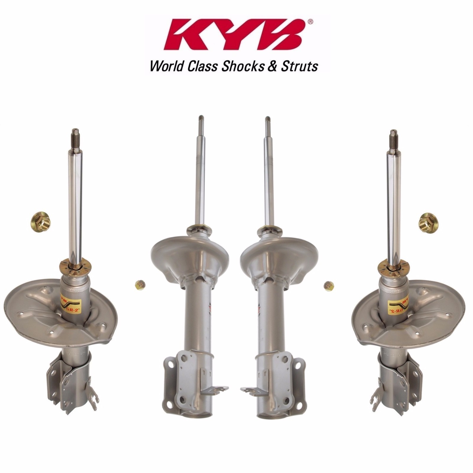 KYB GR-2/EXCEL-G Struts Shocks for 323 MX-3 Protg Escort Front & Rear SET