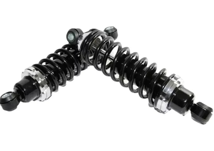 Rear 14'' Steel Adjustable 220 lb Springs 220# Coil Overs Over Shocks RETURN