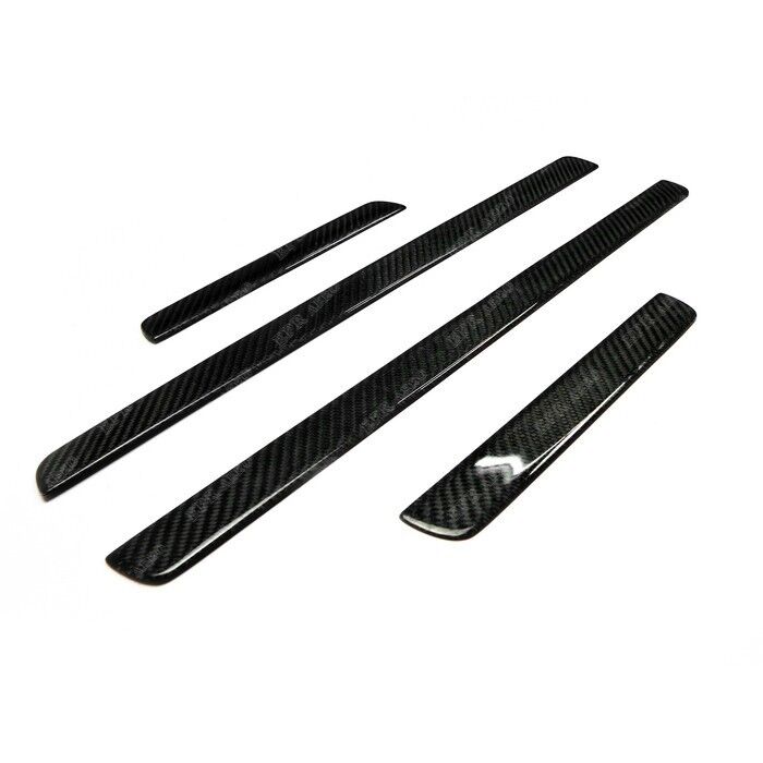 New Door Sill Scuff Panel For Volkswage VW Golf 7 GTI VII MK7 Real Carbon Fiber