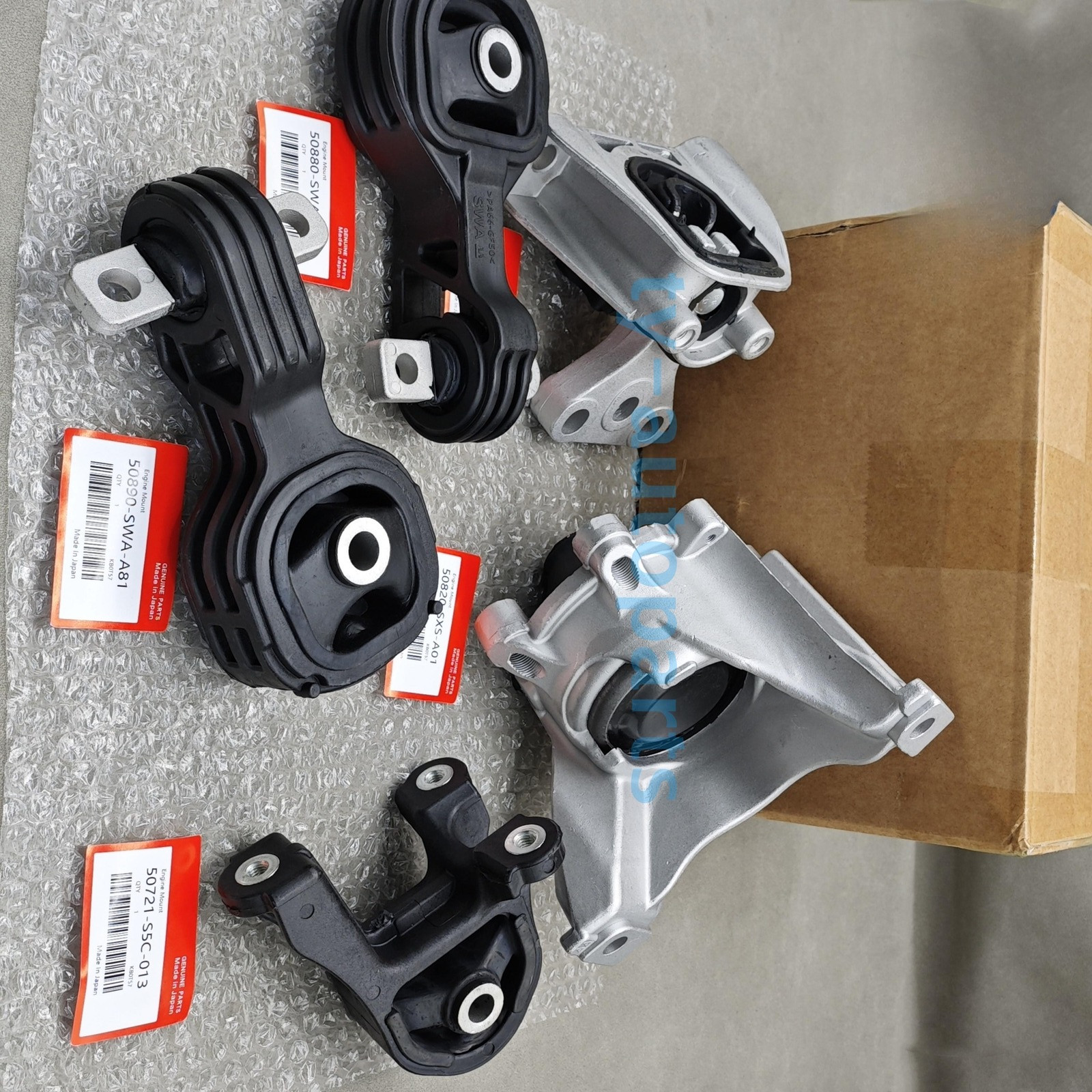 NEW 5pcs Engine Motor Mount Kit For 07-11 Honda CRV 2.4L 4WD Automatic US STOCK