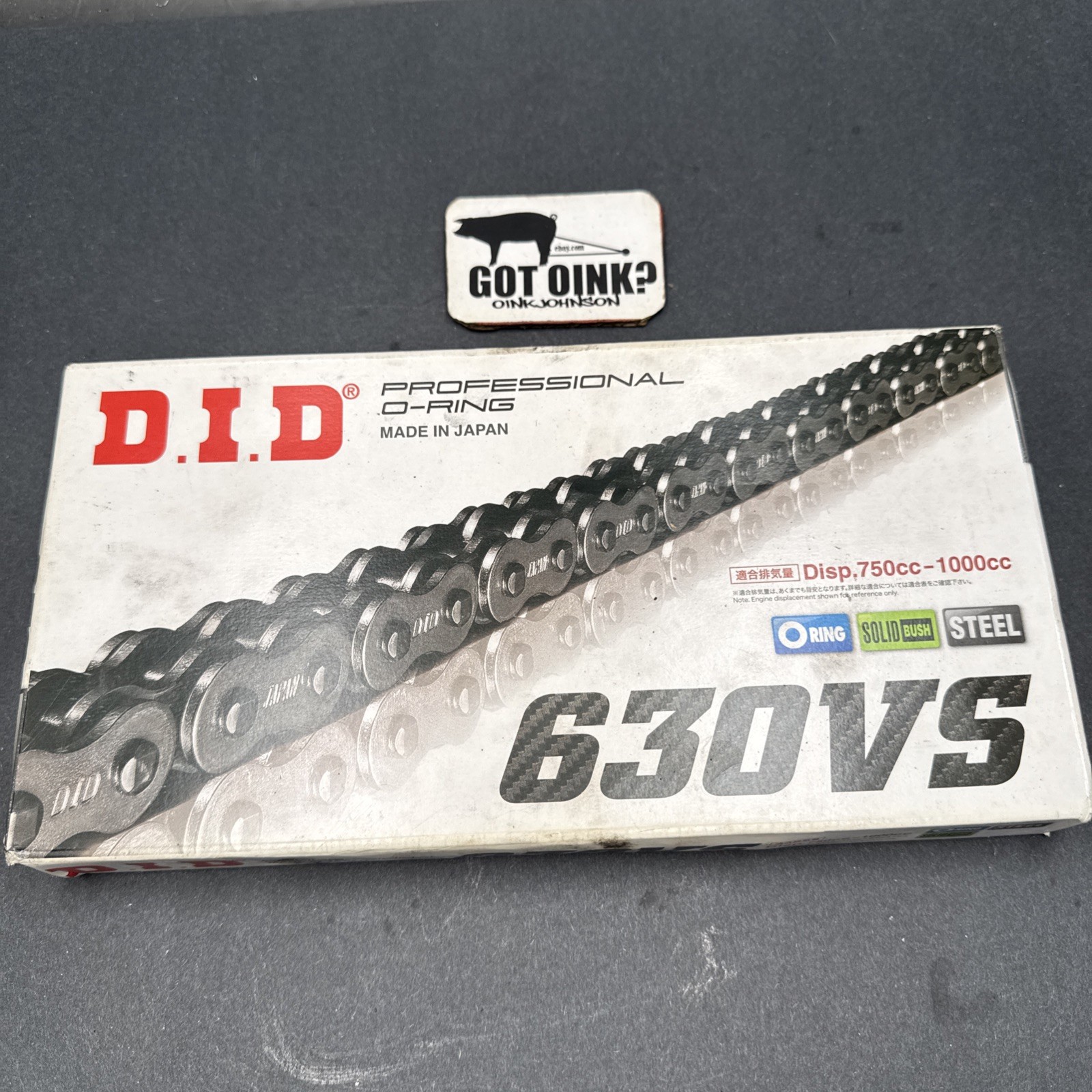 Kawasaki 1973-80 Z1 KZ 900 1000 Z1R DID VS Heavy Duty O-Ring Chain 630 x 92 Link