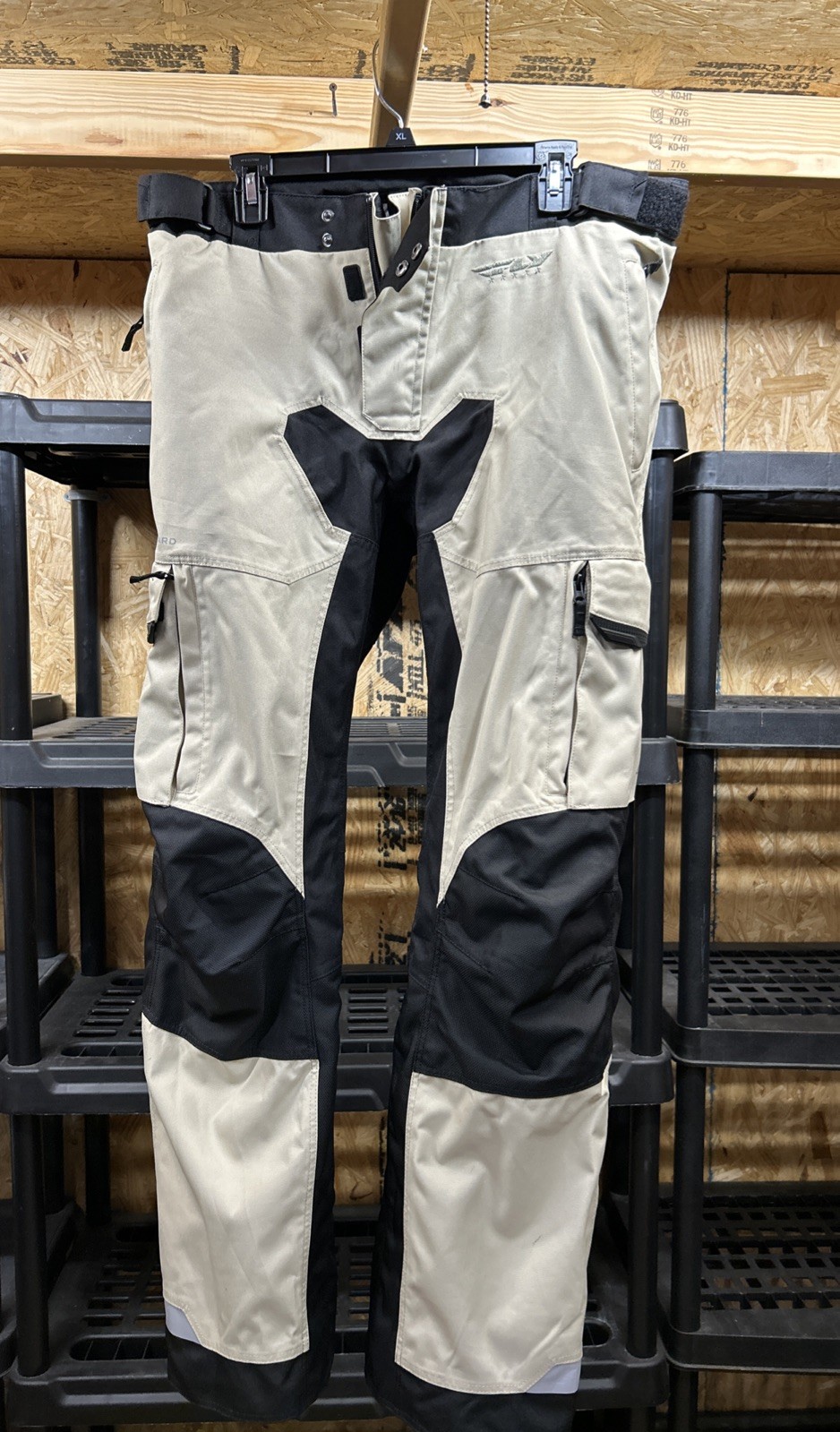 Fly Racing Terra Trek Adventure Riding Pants Size 36 Color Sand