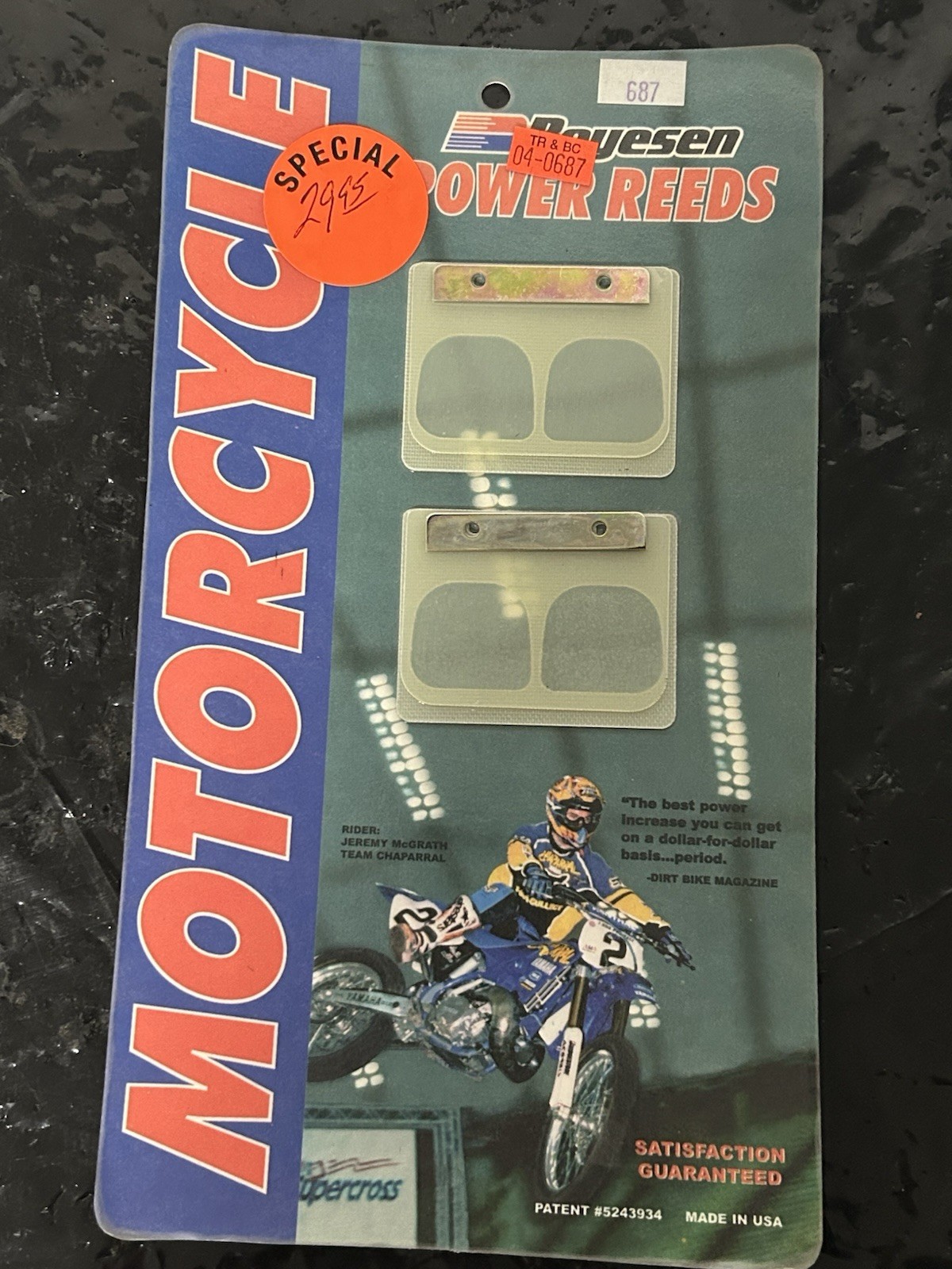 Boyesen Power Reeds 687 99-00 RM125 Suzuki