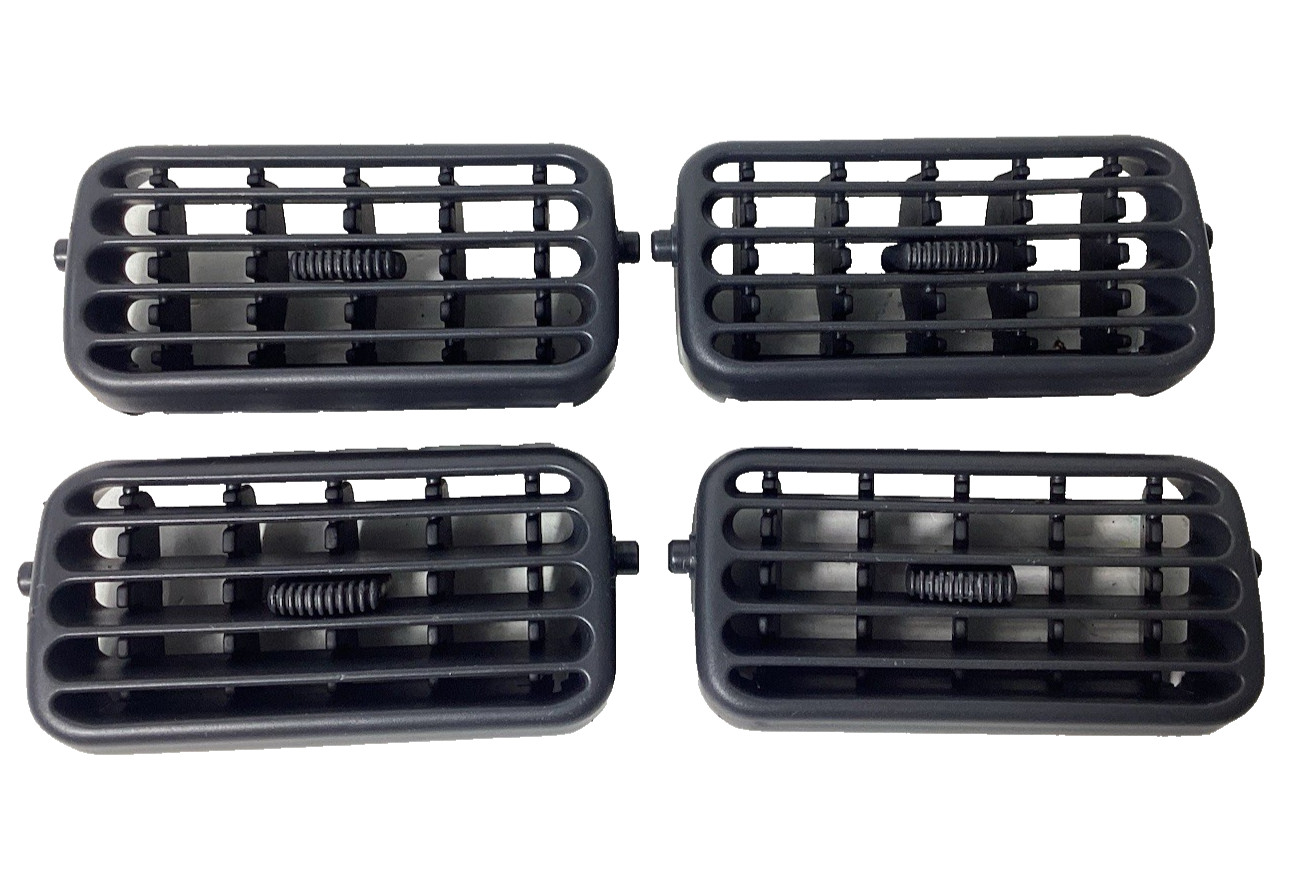 1995-1999 Toyota Tercel Gray Dash Vents Set of 4 Air Vent LH RH Center OEM