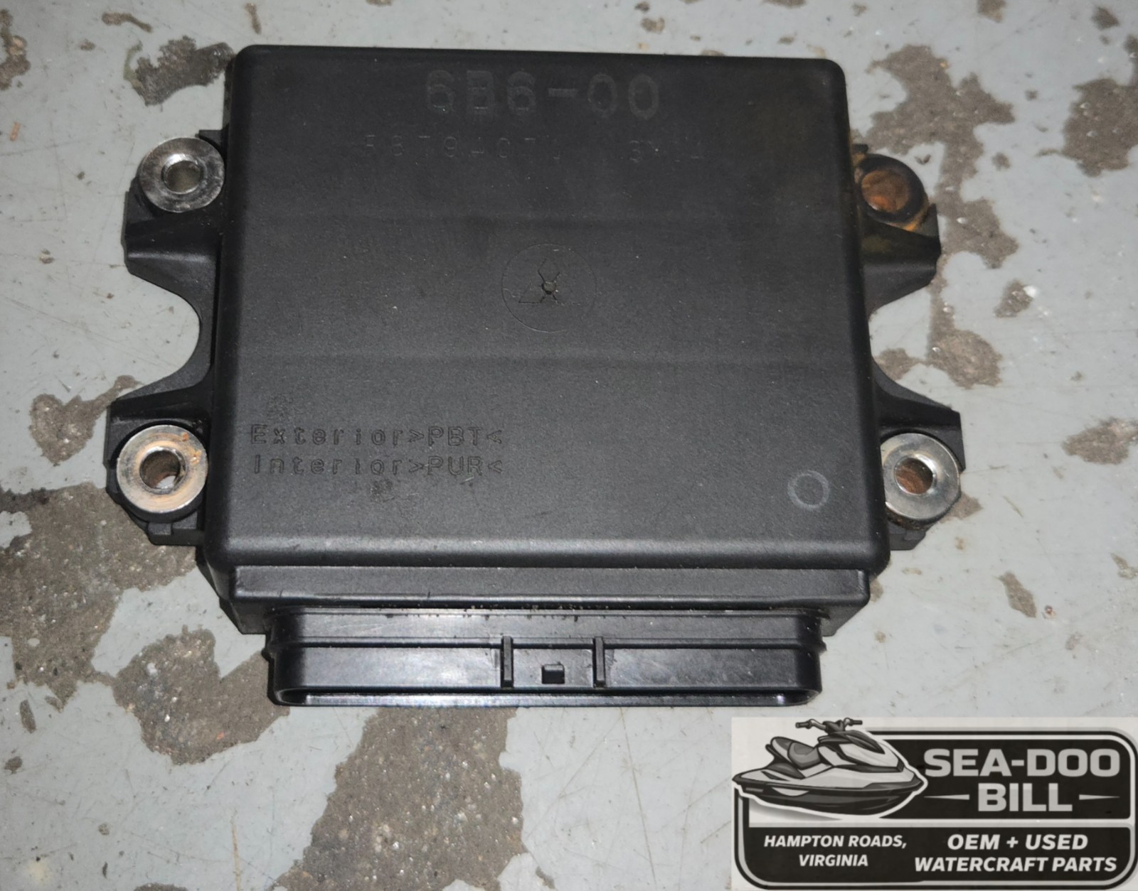 Yamaha 2004 04 FXHO FX HO CRUISER ECU ECM electronic control unit CDI 6B6-00
