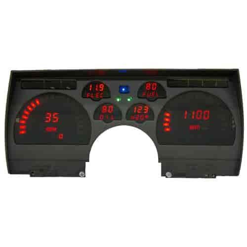 Intellitronix LED Digital Replacement Gauge Panel 1991-92 Camaro