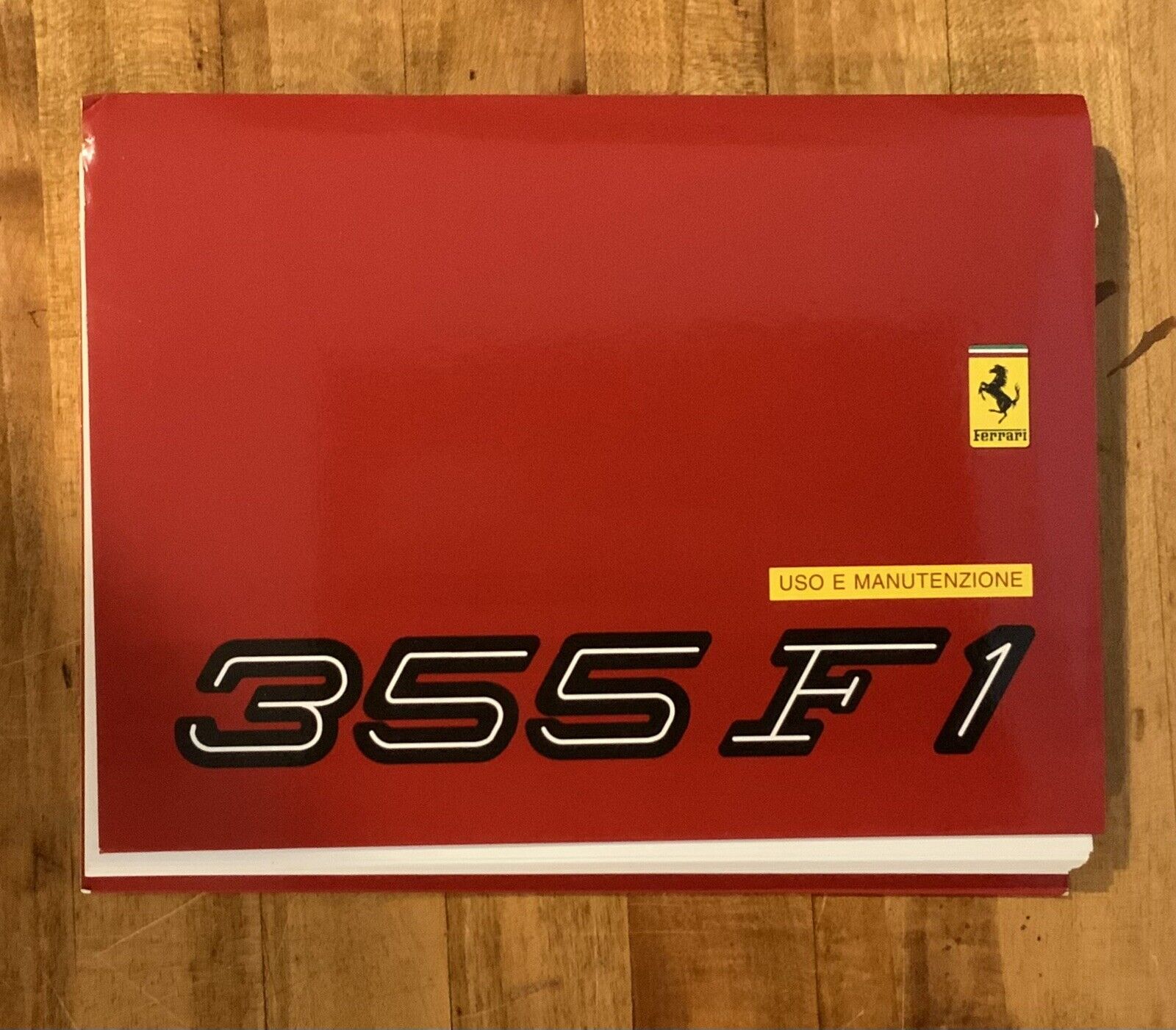 Ferrari 355 F1 Owners Manual | (1234/97) | Factory Original 
