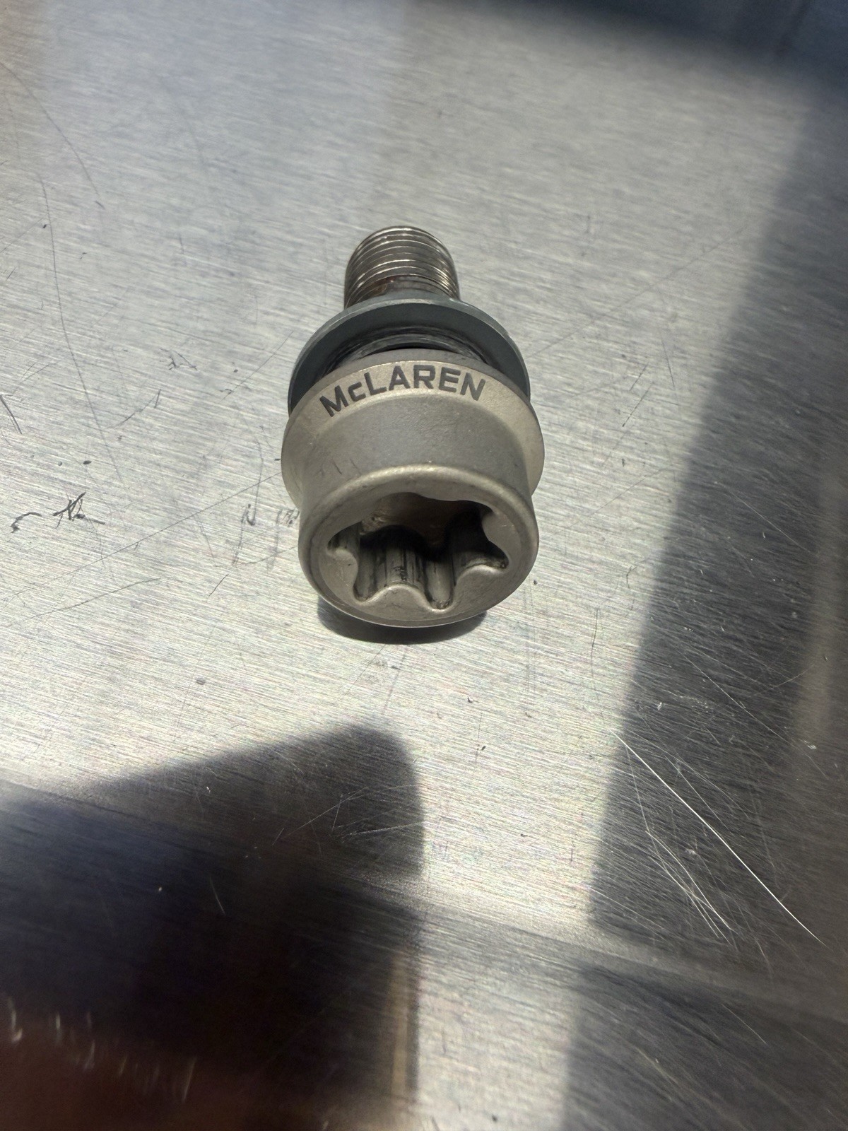 Genuine OEM McLaren Titanium Wheel Bolt Set