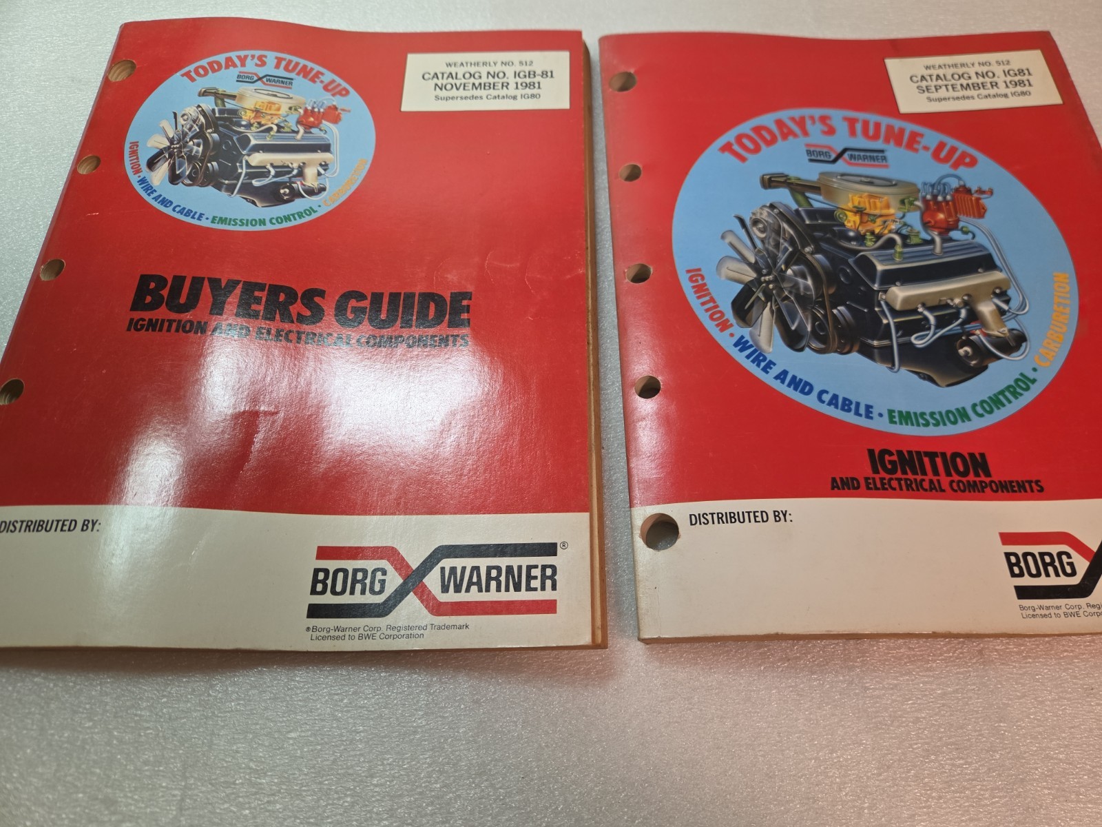 BORG WARNER BUYERS GUIDE & APPLICATION GUIDE Ignition & Electrical Components