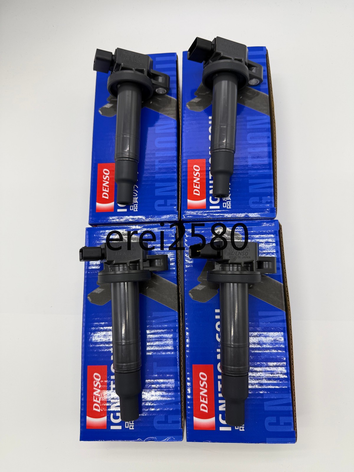 4X DENSO 90919-02240 Ignition Coils 673-1306 For 2007-2018 Toyota Yaris 1.5L L4