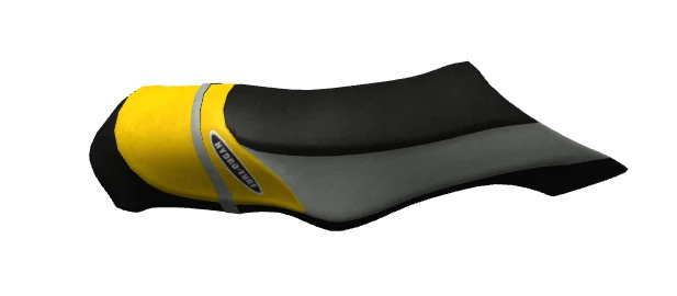 Hydro-Turf SeaDoo Seat Cover XP (1997-2004) Black/Gray/Yellow