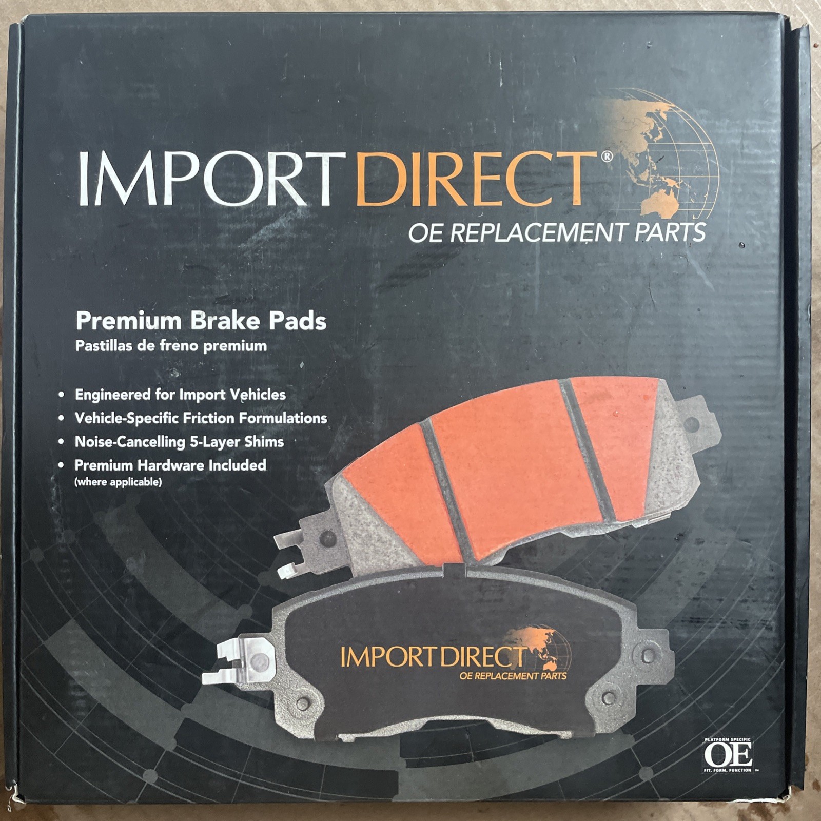 IMPORT DIRECT BRAKE PADS 103-1094