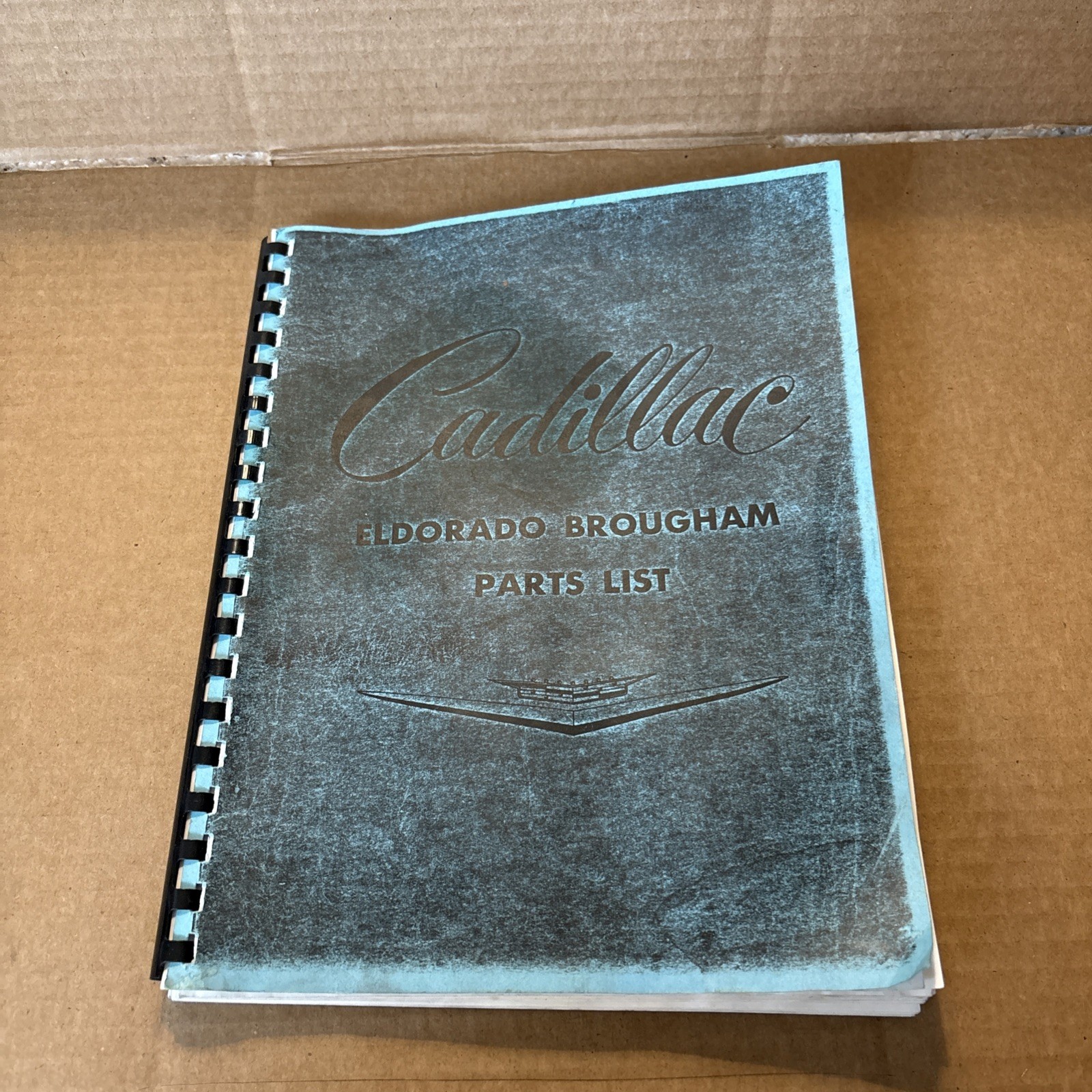 1957-1960 Cadillac Eldorado Brougham Parts List Catalog Manual