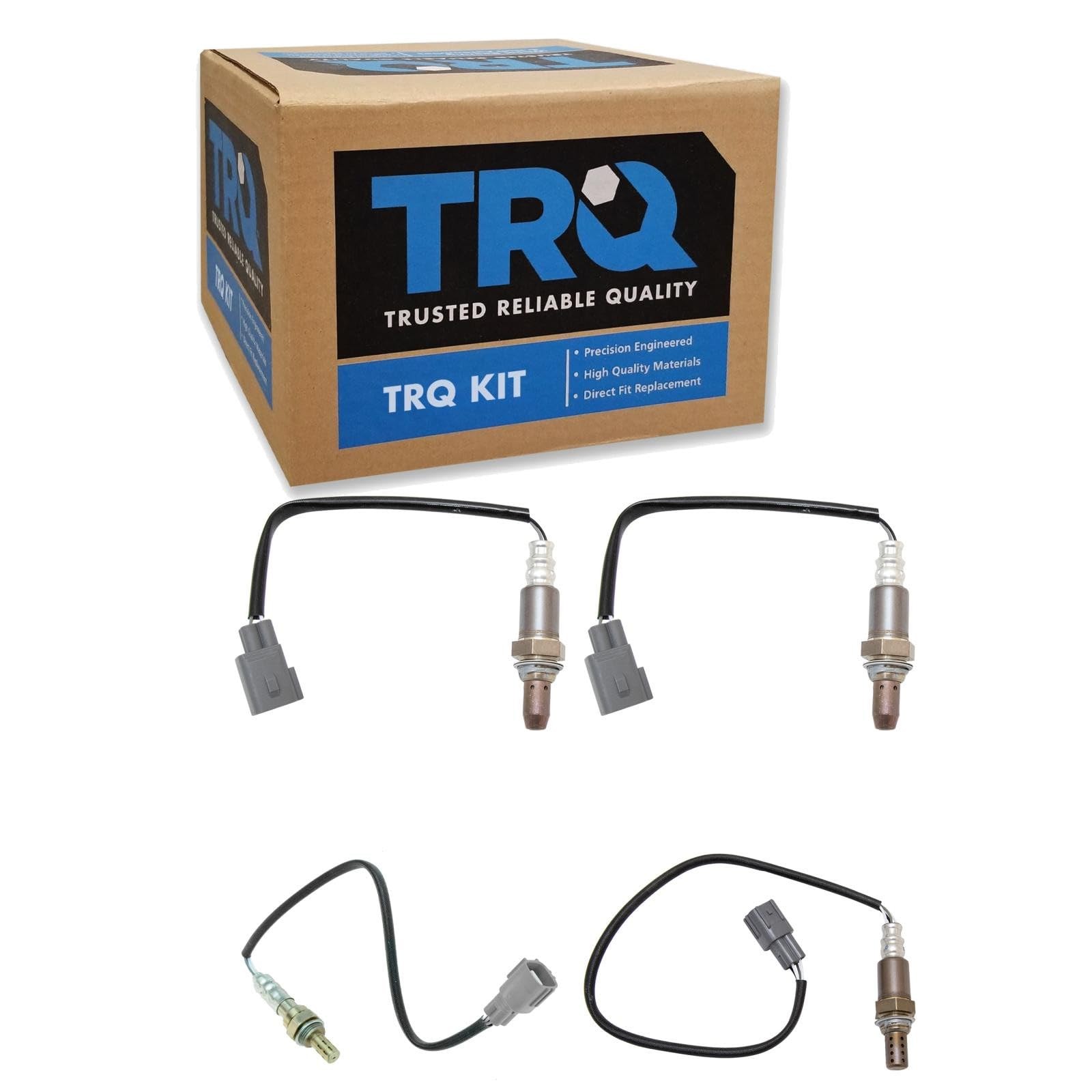 TRQ 4pc O2 02 Oxygen Sensor Set Upstream & Downstream Kit
