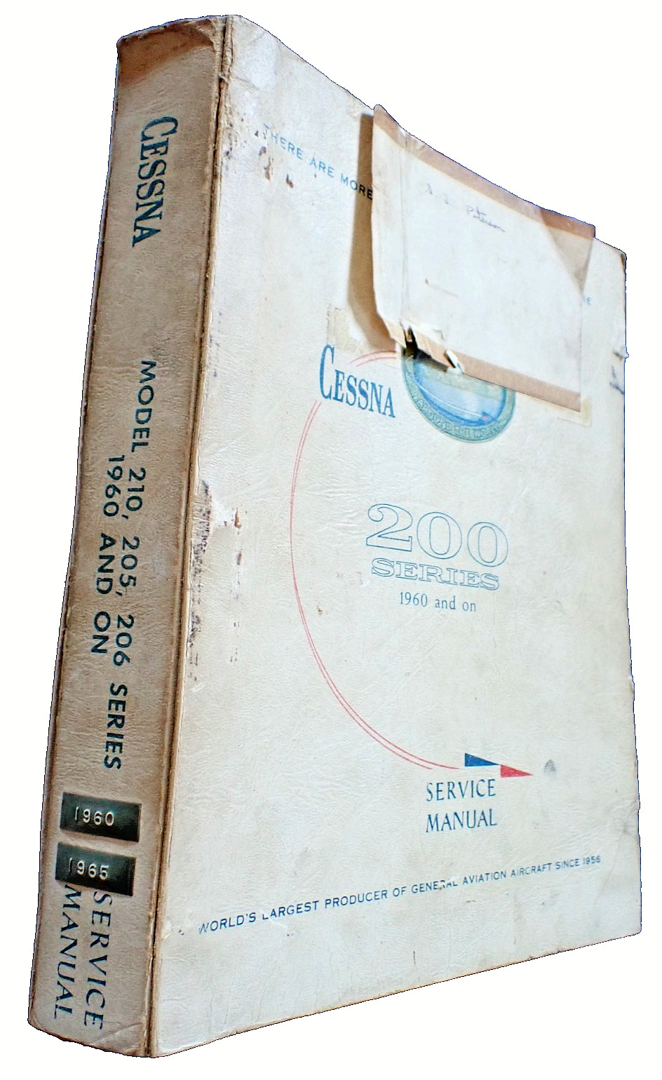 1960 & On Cessna 210 Centurion, 205, 206 - 200 Series Maintenance Service Manual