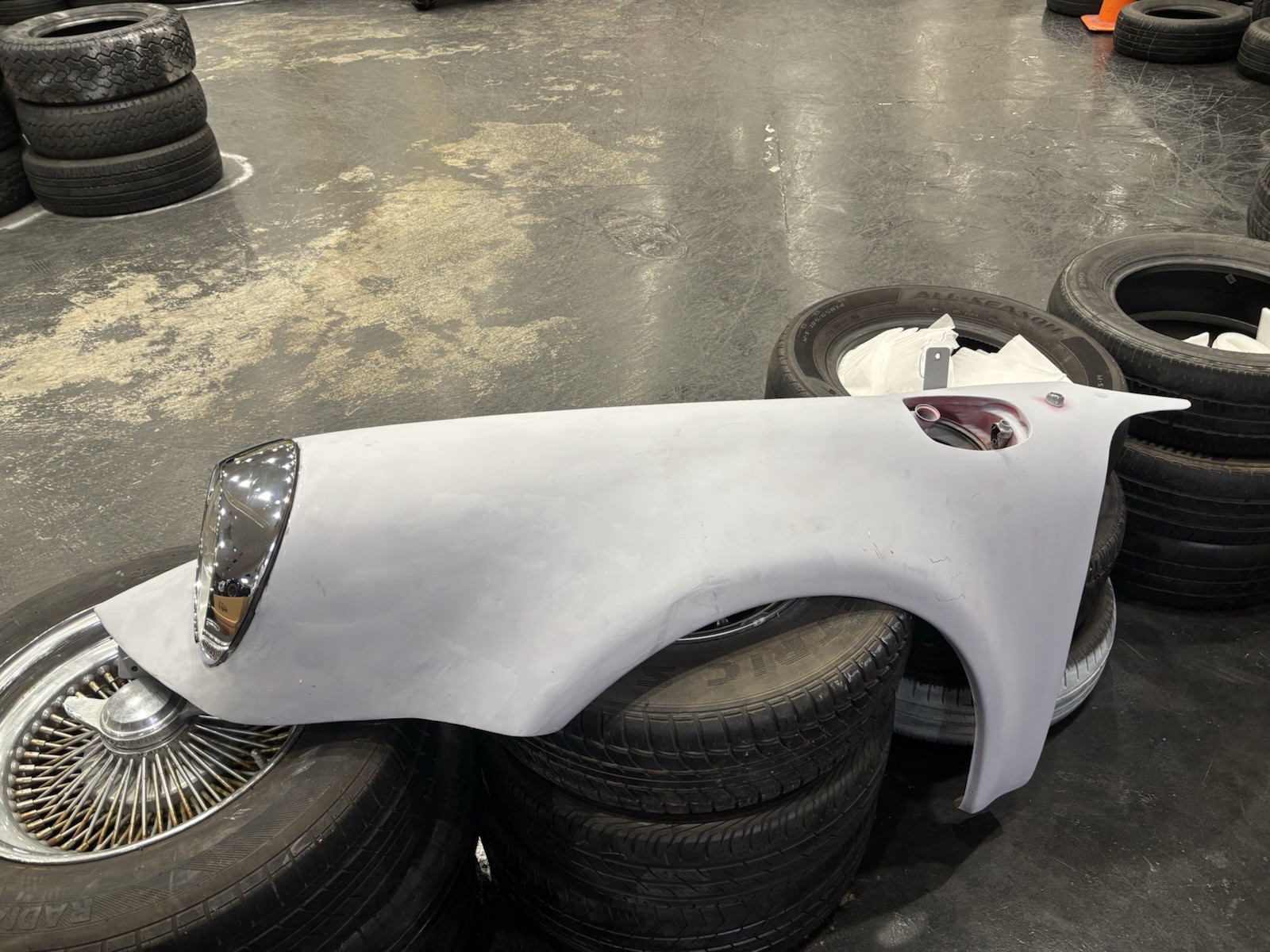 1976-1989 PORSCHE 930 ORIGINAL DRIVER FENDER 