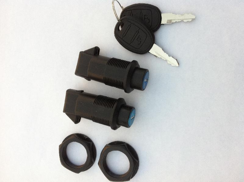 Replacement RS Lock Set for Mutazu RS Universal Saddlebags
