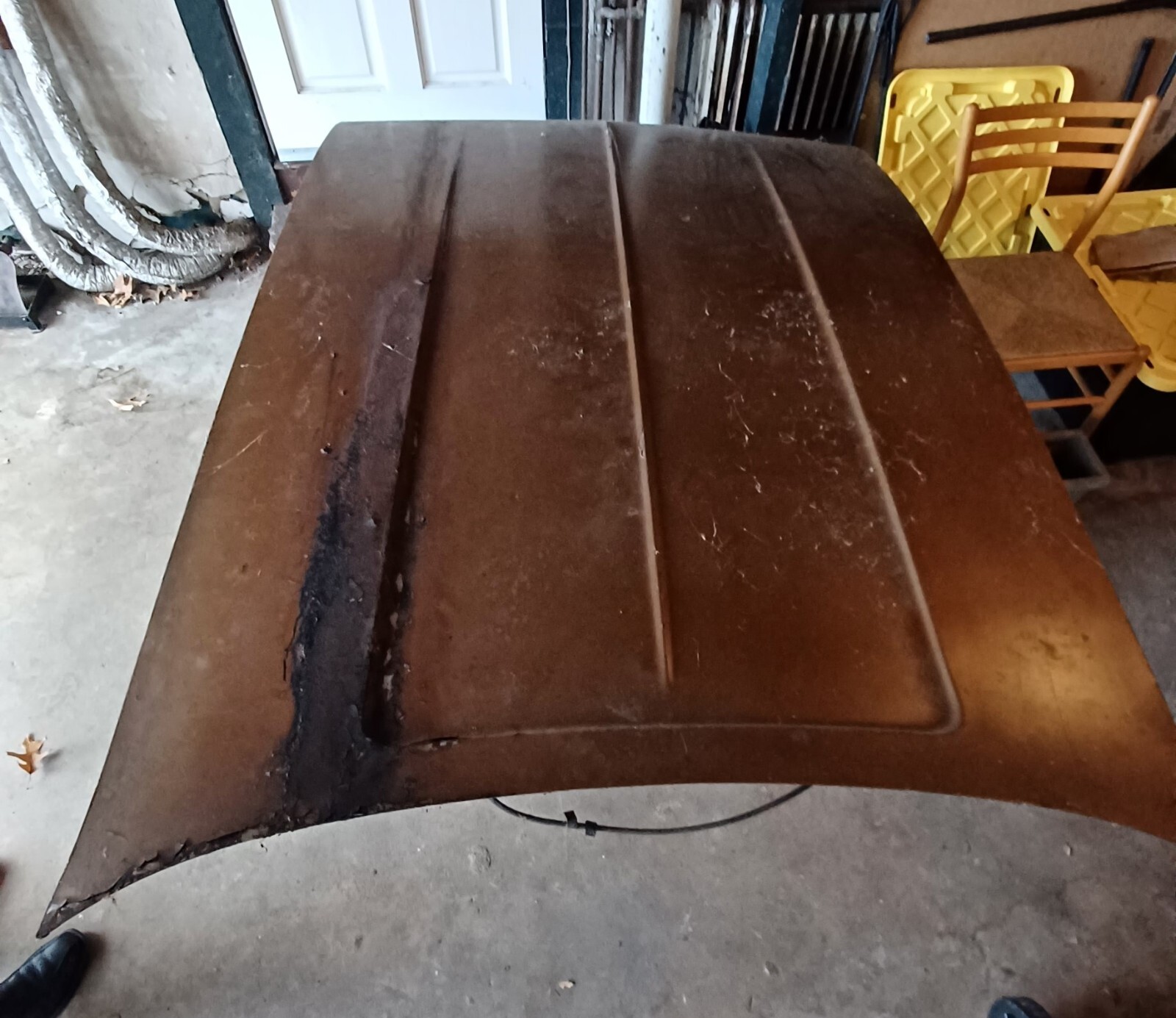 1971, 72, 73 OEM Ford Mustang Hood - good overall condition