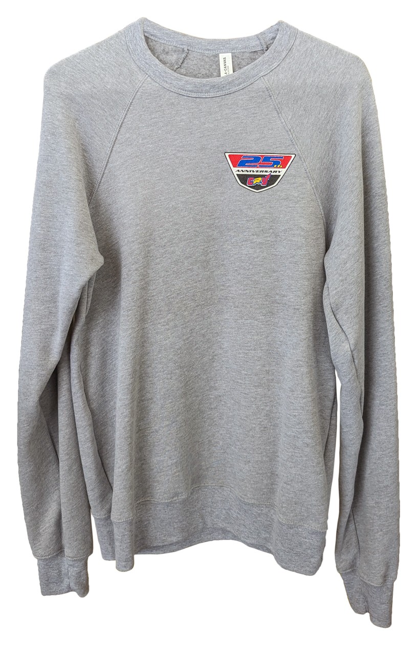 Cycles R Us 25th Anniversary Logo Gray Crew Neck Sweatshirt X Large Unisex Cycles R Us 25th Anniversary Logo Gray Crew Neck Sweatshirt X Large Unisex