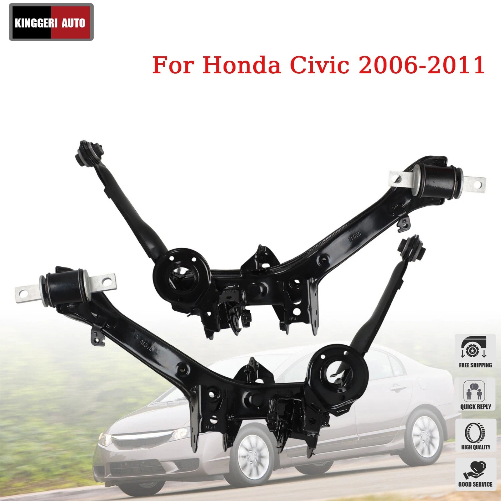 52370SNAA06 For Honda Civic 2006-2011 Rear RH + LH Lower Suspension Control