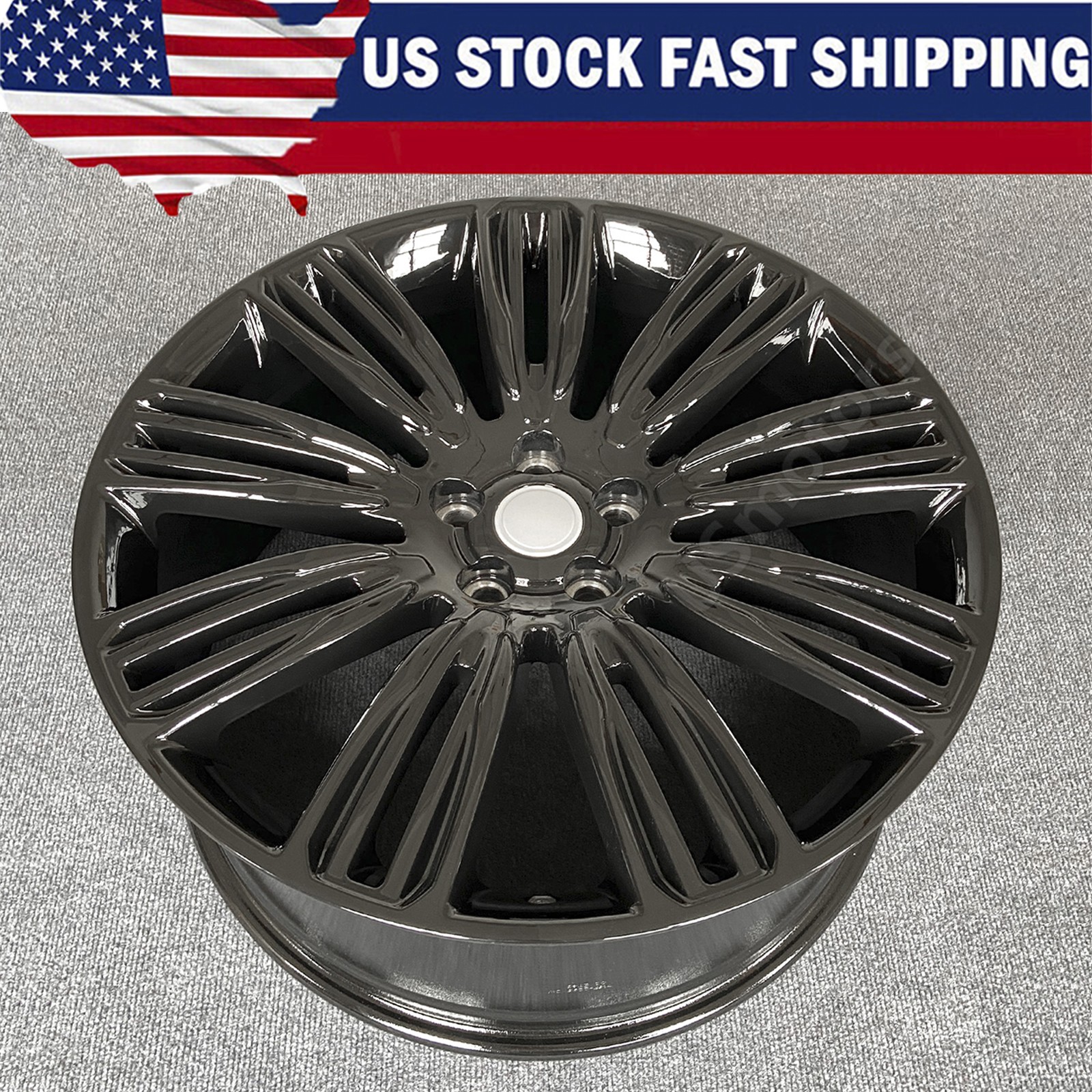 New 22Inch Gloss Black Replacement Wheel Rim For 2012-2025 Range Rover 19\