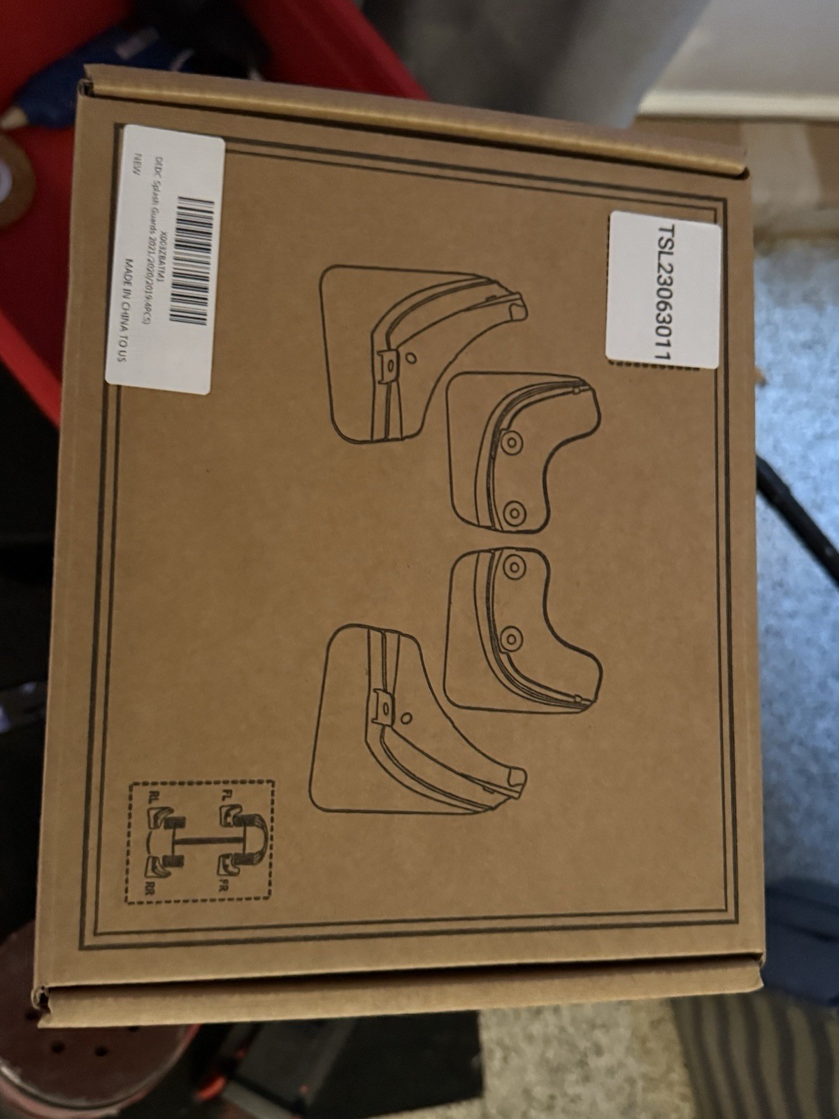 DEDC Tesla Model 3 Mud Flaps Splash Guards Accessories 2022/2021/2020/2019 DEDC Tesla Model 3 Mud Flaps Splash Guards Accessories 2022/2021/2020/2019