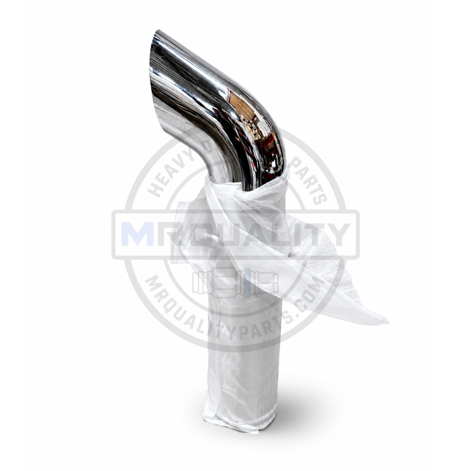 10 Inch Chrome Bullhorn Exhaust Stack 54 Inch Plain End Universal 10 Inch Chrome Bullhorn Exhaust Stack 54 Inch Plain End Universal