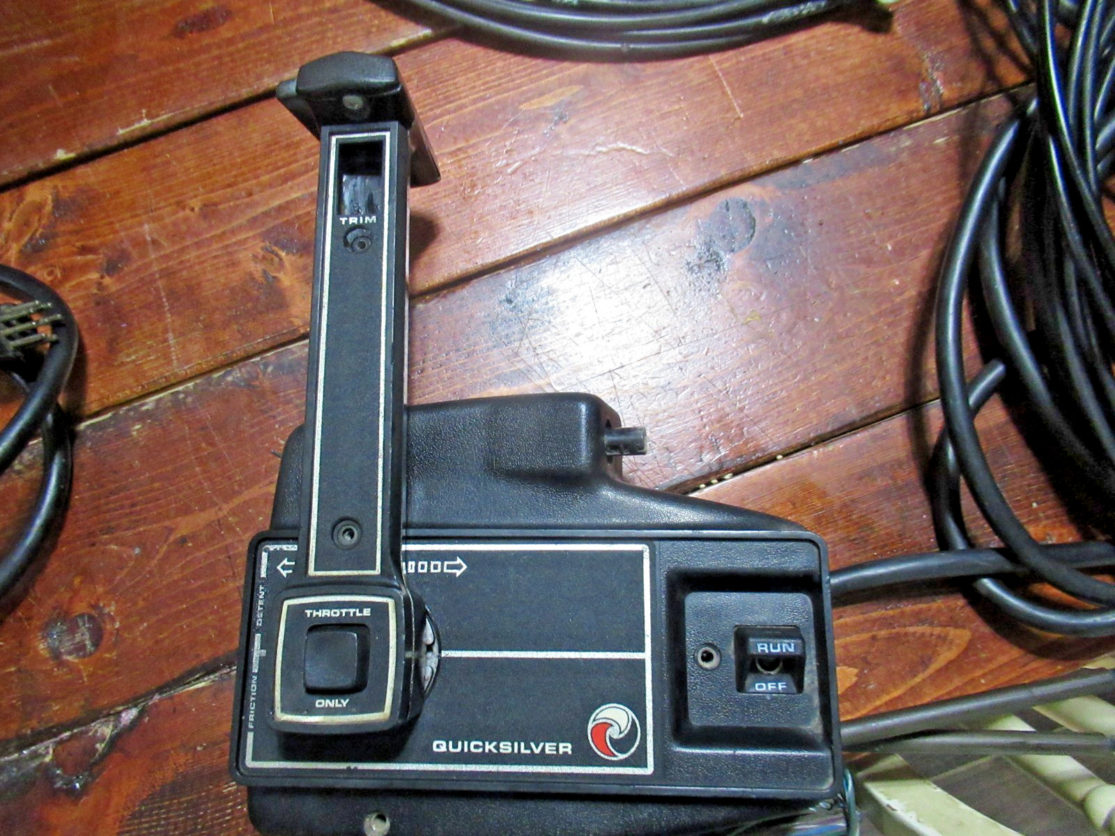 VINTAGE Quicksilver SHIFTER Control Box with Harness PLUG & CABLE FOR PARTS VINTAGE Quicksilver SHIFTER Control Box with Harness PLUG & CABLE FOR PARTS