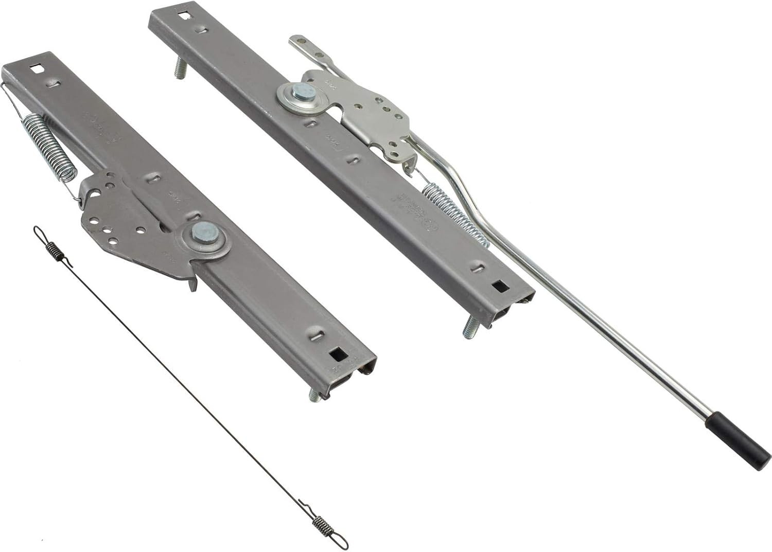 Universal Adjustable Seat Slider Dual Locking Rails Brackets Kit For Bucket Seat