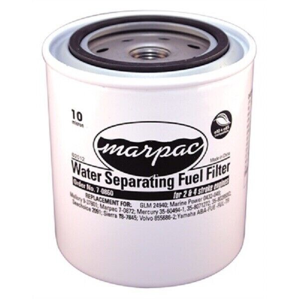 NEW Marpac 7-0860 Fuel Water Separator Filter 2/4 Stroke Universal 11/16-16 NEW NEW Marpac 7-0860 Fuel Water Separator Filter 2/4 Stroke Universal 11/16-16 NEW