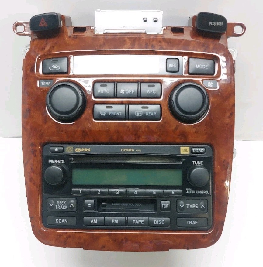🤑 2003 Toyota Highlander Dash Climate HEATER Control W/radio Oem #84010-48170