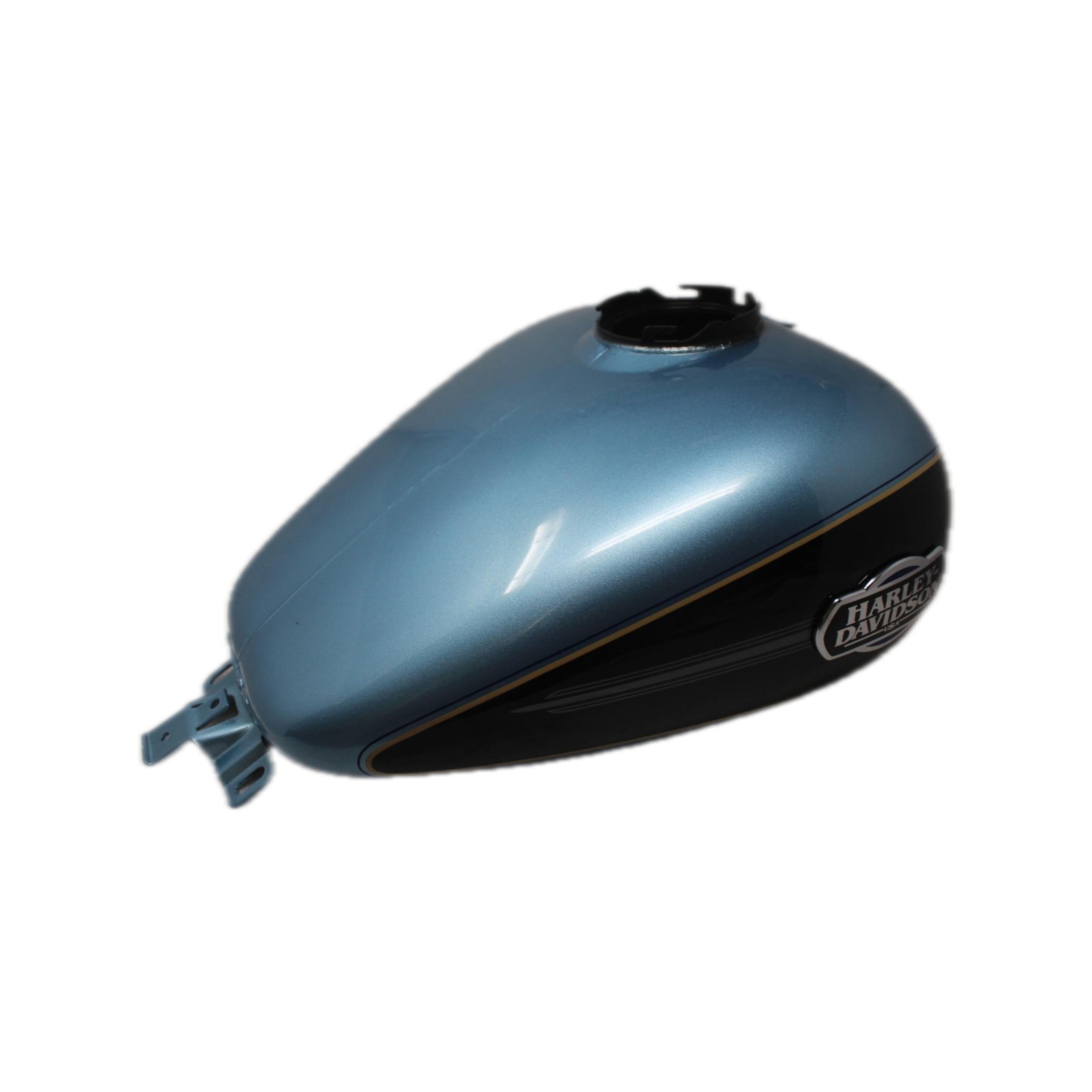 61356-08CGY NEW OEM 2008-2023 HARLEY-DAVIDSON GAS TANK SUEDE BLUE PEARL/B FLHTCU