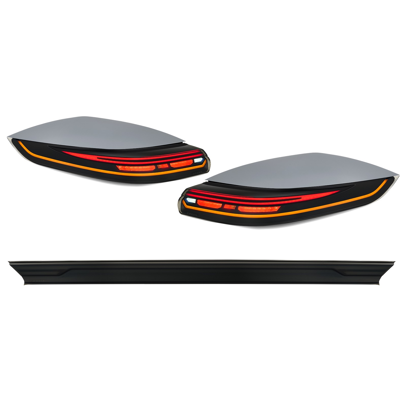 971 Style Through Taillight Assembly Upgrade For 2014-2017 Porsche Panamera