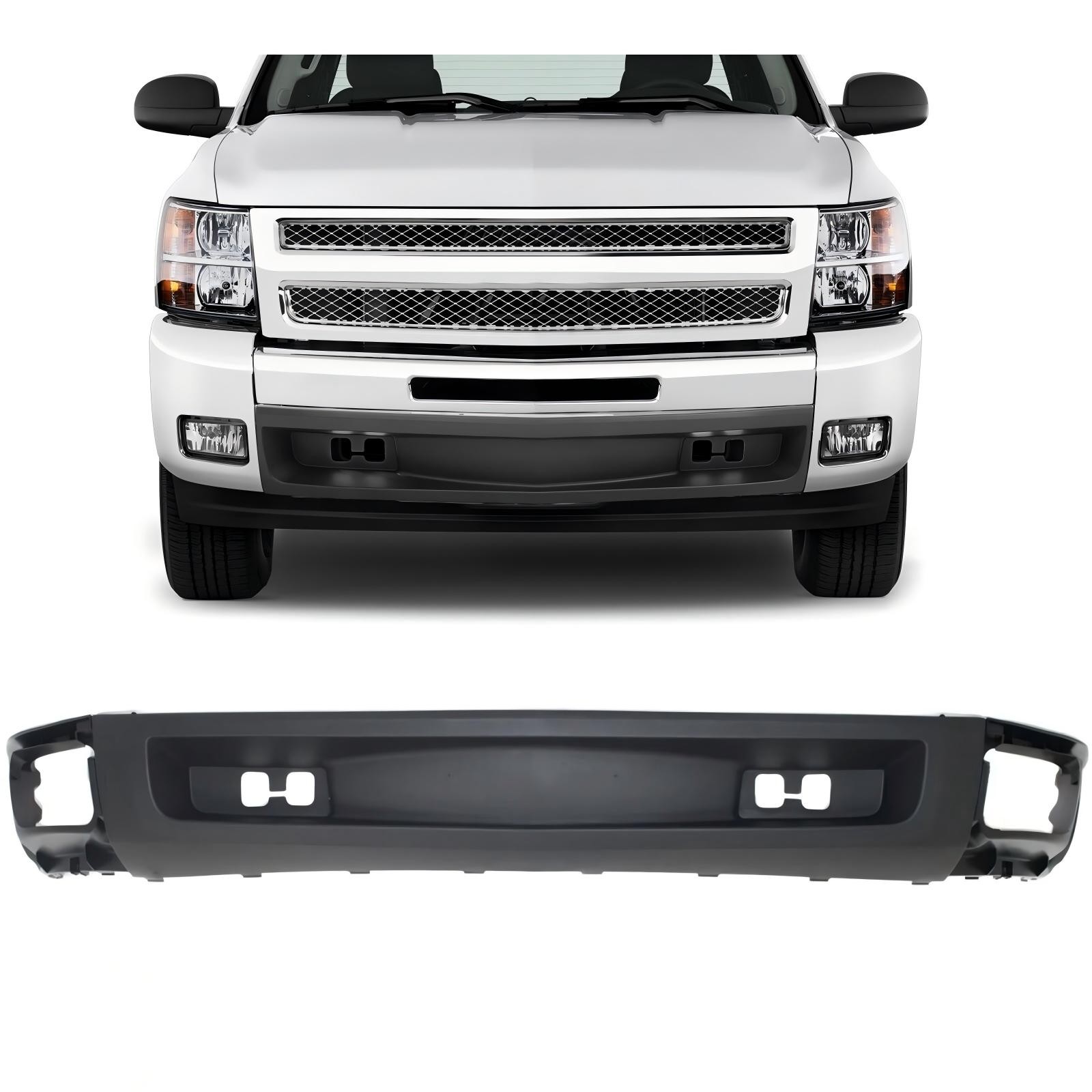 For Chevy Silverado 1500 2007-2013 Front Bumper Lower Valance Air Deflector