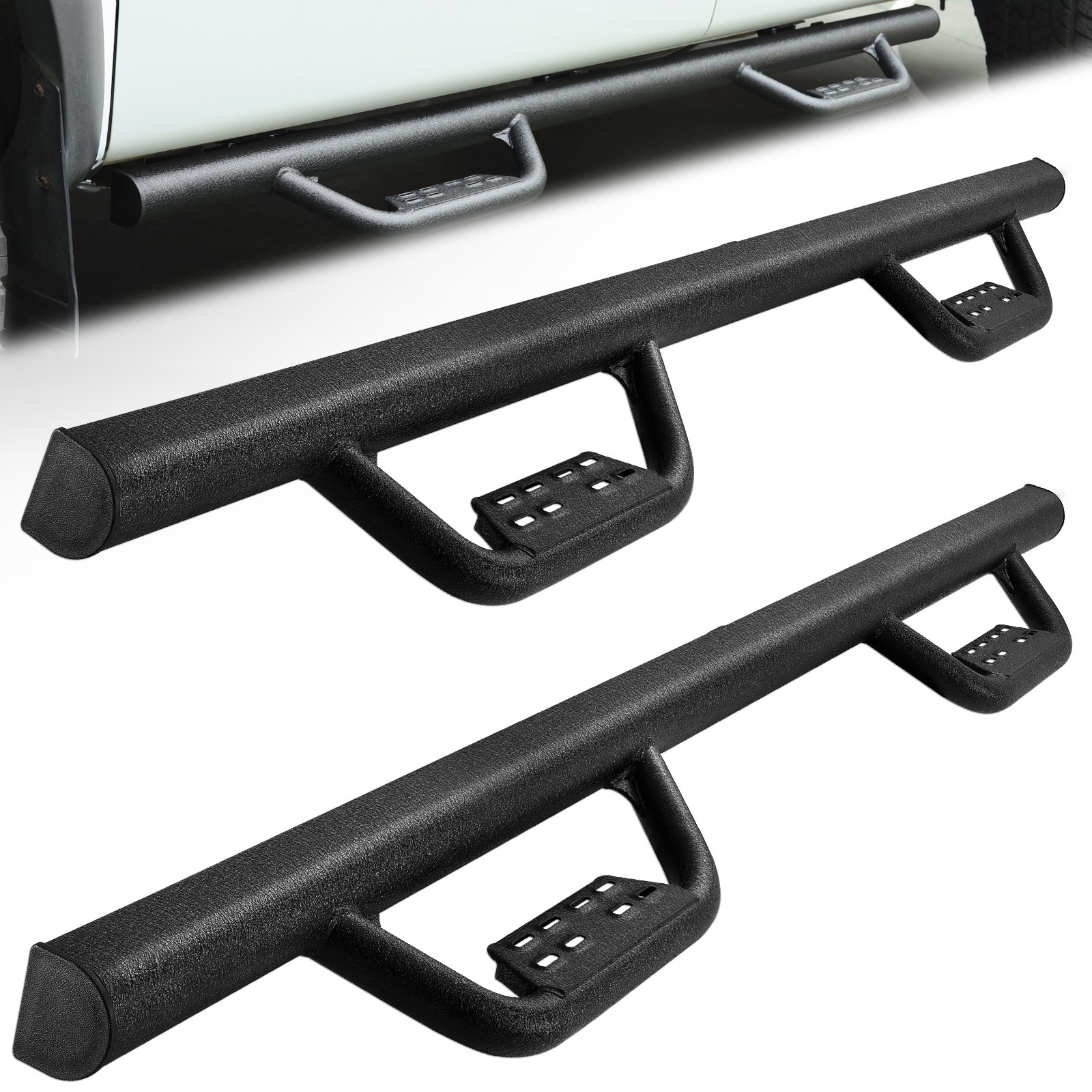 For 99-16 FORD F250 F350 F450 Superduty Super Cab Running Boards Step Nerf Bar