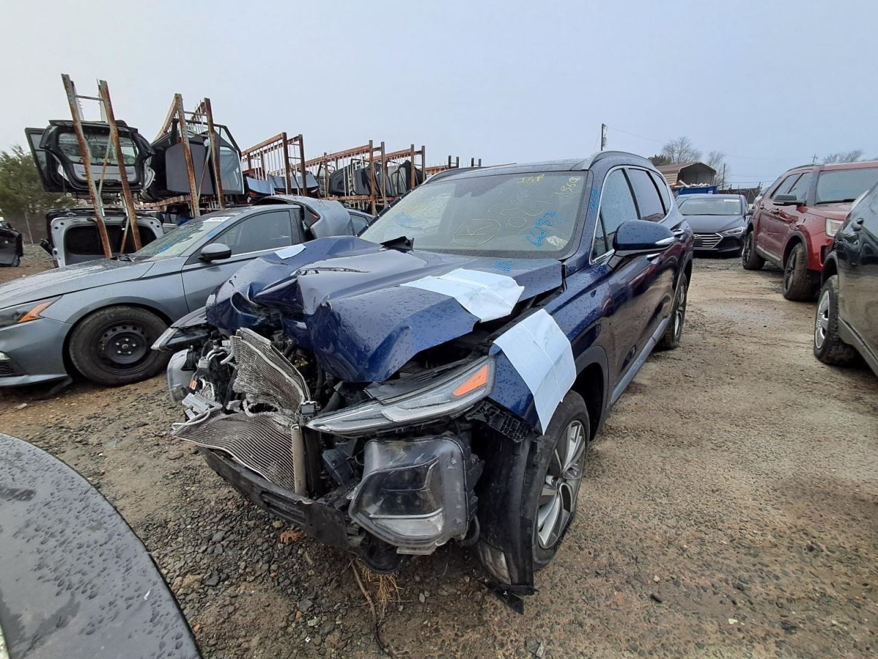 Passenger Air Bag US Built Passenger Roof Fits 19-23 SANTA FE 2874187