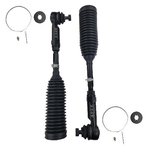 Apex Chassis KIT400 Heavy Duty Steering Tie Rod Kit for 05-23 Toyota Tacoma