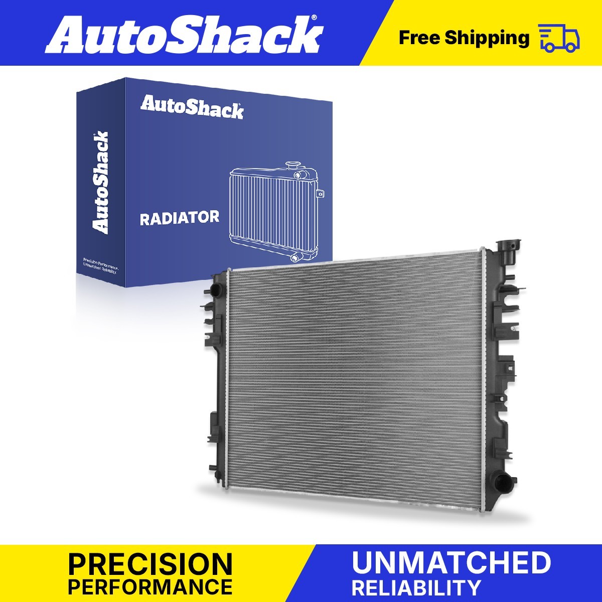 Radiator for Ram, 1500 2011-2018, V6 3.6L 3.7L V8 4.7L 5.7L