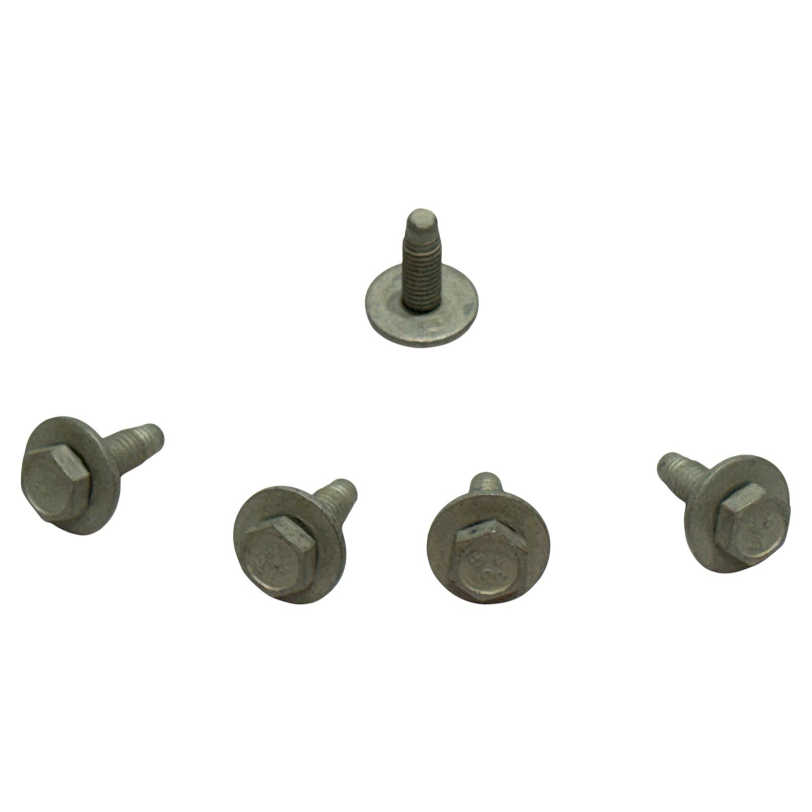 GM OEM-FENDER BOLT 11519375. M6x1x19 LOT OF 5 PCS