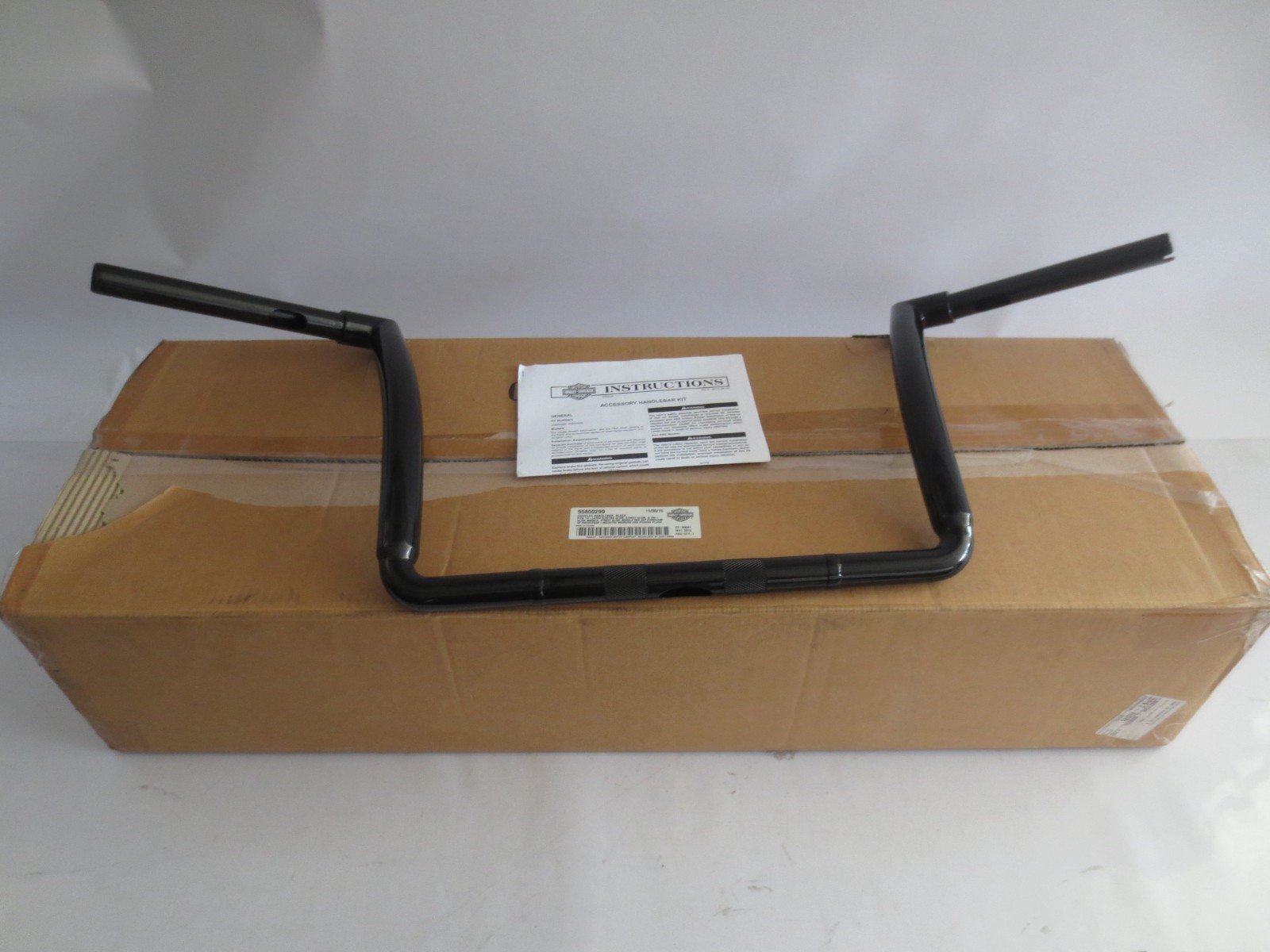NEW Genuine Harley-Davidson OEM Black Chizeled Ape Handlebar 55800299 NEW Genuine Harley-Davidson OEM Black Chizeled Ape Handlebar 55800299