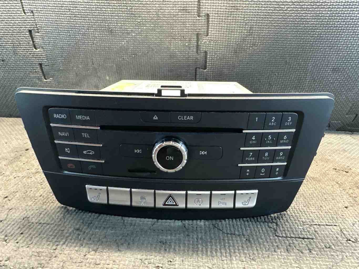 18 19 MERCEDES GLS CLASS RDO CONTROL DASH MOUNTED 1669005720