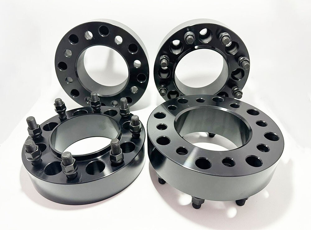 4 Wheel Adapters 8x6.5 To 8x180 Hub Centric 1.5