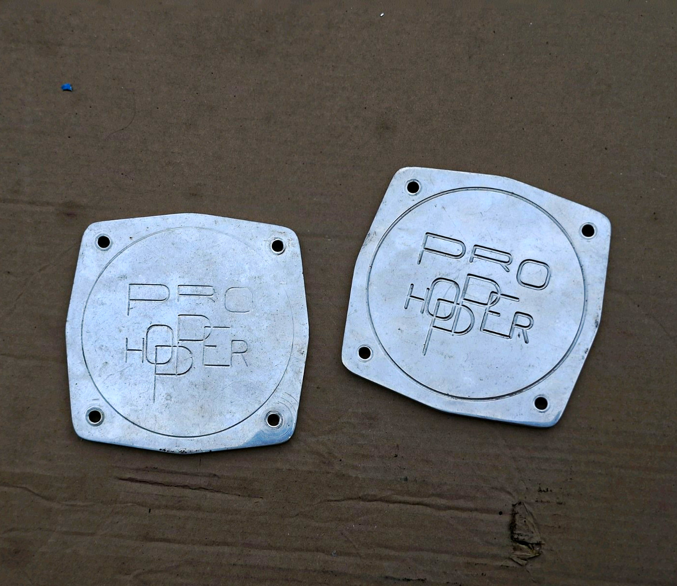2 Pro Hopper Backing Plates, Lowrider Hydraulics