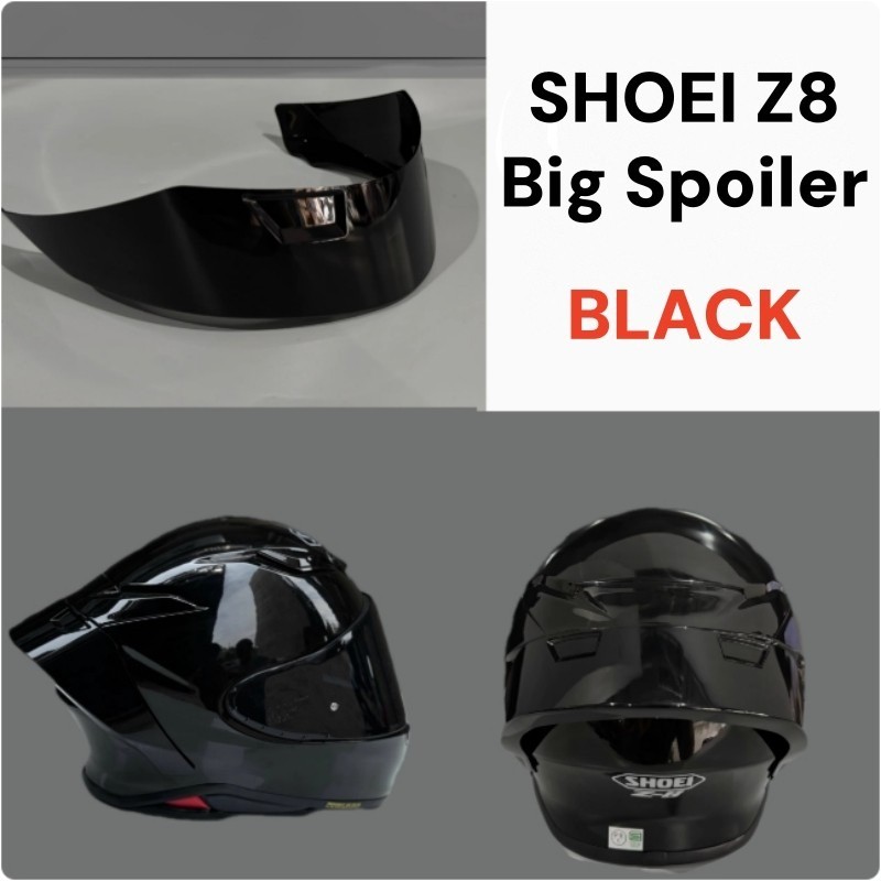 Rear Motorcycle Helmet Big Spoiler For Shoei Z-8 Z8 NXR2 RF-1400 Decoration Case