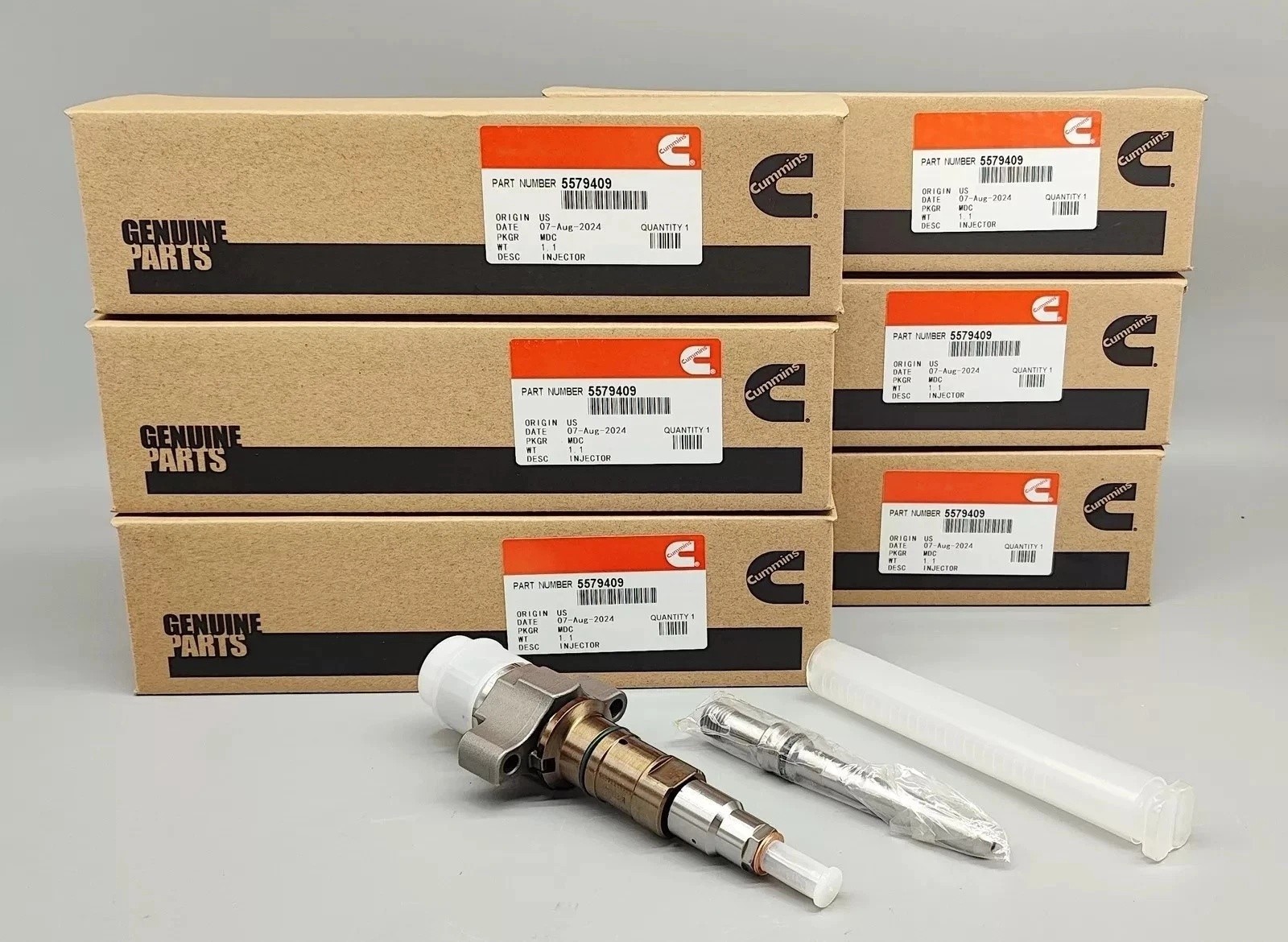 6 Sets Fuel Injector Kit  Fits For 5579409PX Cummins ISL 2872331 5579409 NEW