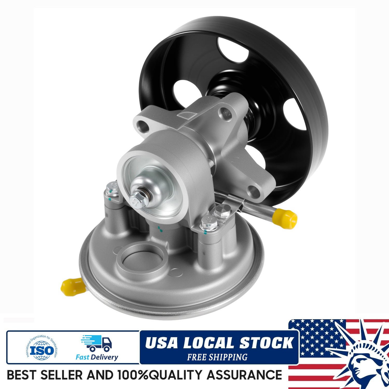 For 1995-2020 Isuzu Vacuum Pump with Pulley NPR-HD NPR L96 LQ4 LY6 L31 97241035