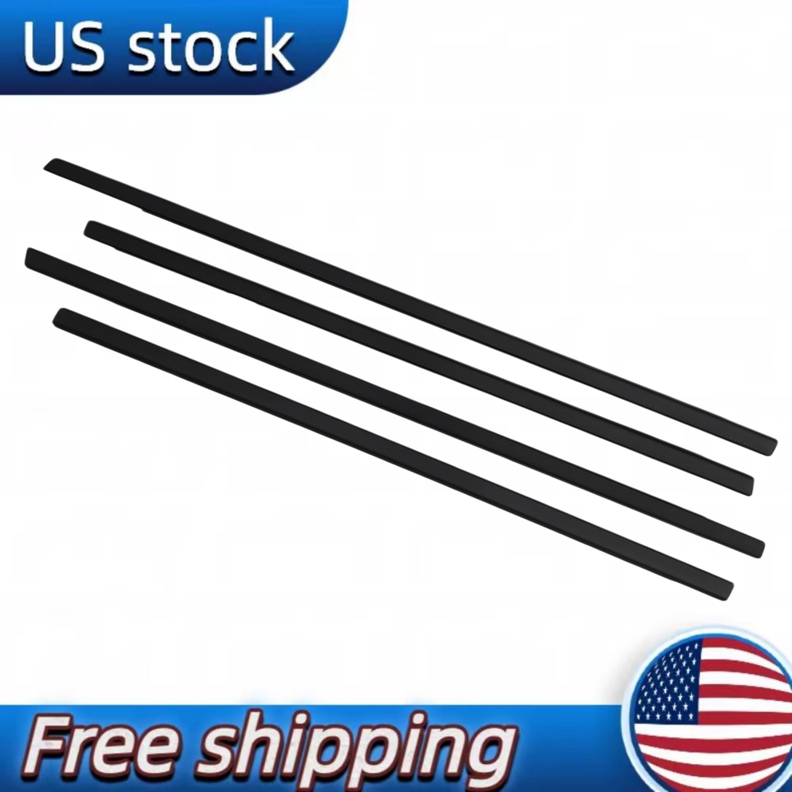 For Mitsubishi Lancer Evolution EVO 7 8 9 MR525755 Front & Rear Molding Set New