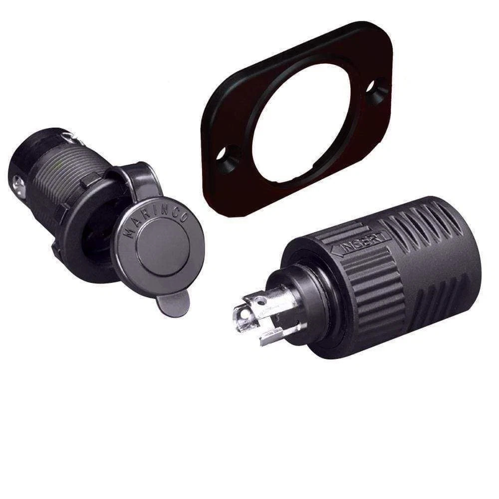 Marinco 12VCP Boat Troll Motor Plug & Receptacle 12V 3-Wire ConnectPro Marine