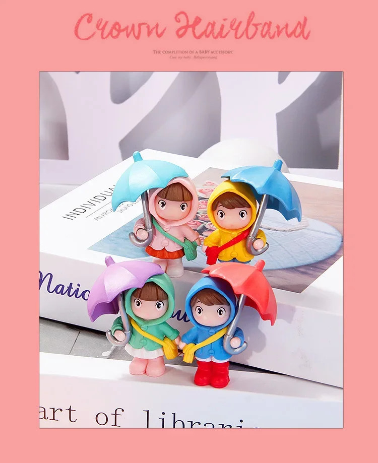 4PCS Cute Couple Car Dashboard Ornament Action Figure Rearview Mirror Decor 4PCS Cute Couple Car Dashboard Ornament Action Figure Rearview Mirror Decor