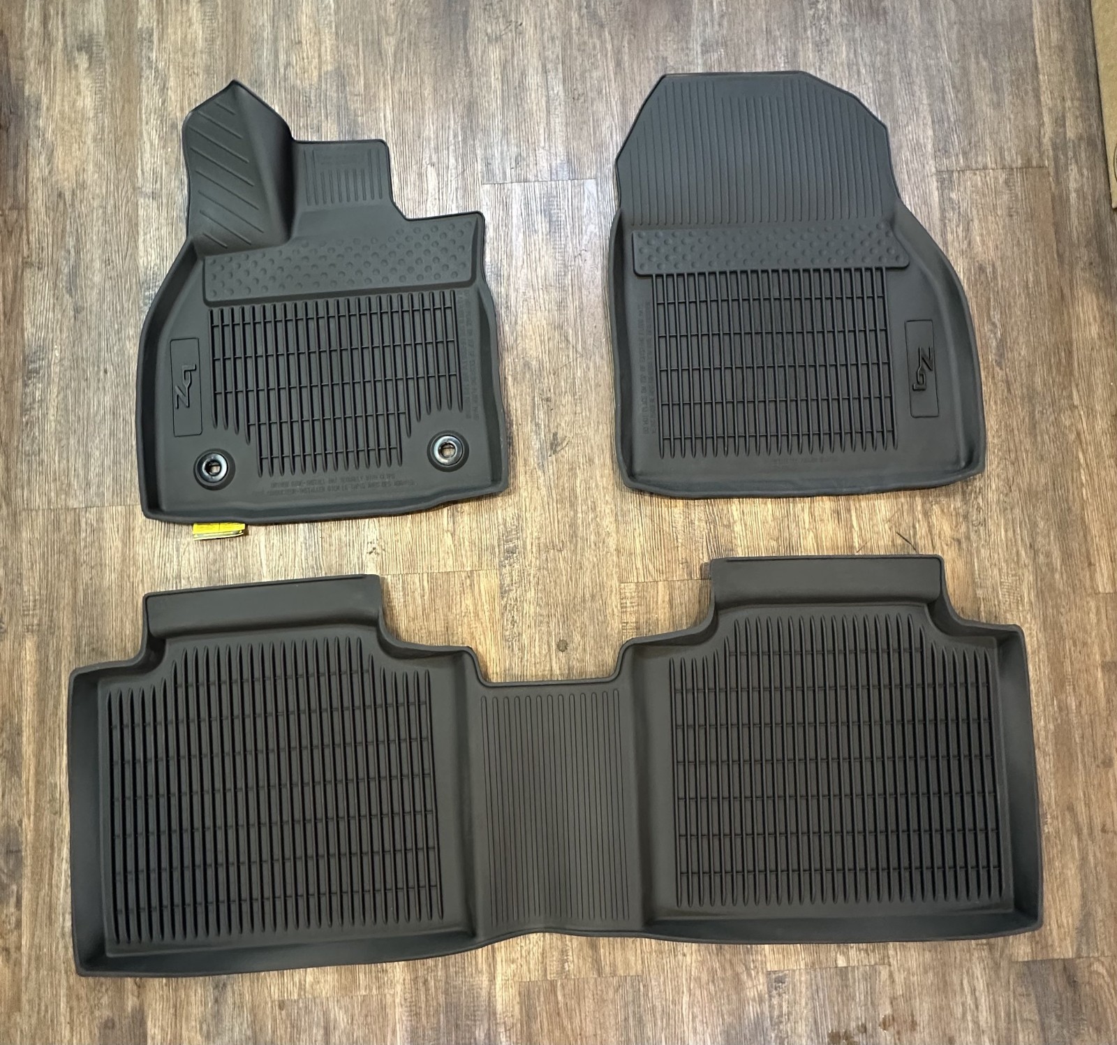 2023-26 TOYOTA BZ4X ALL WEATHER FLOOR MATS 4PC SET OEM # PT908-42230